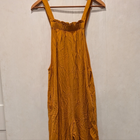 WILD FABLE mustard yellow romper jumpsuit size small - Picture 5 of 12